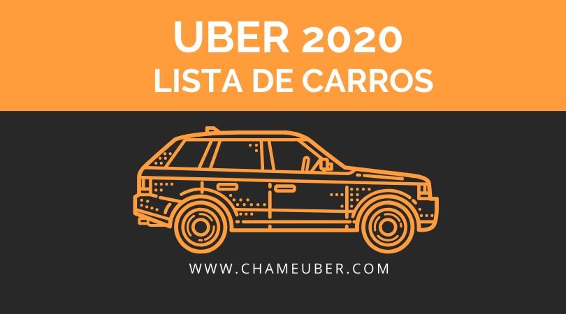 Uber 2020 Lista de carros aceitos